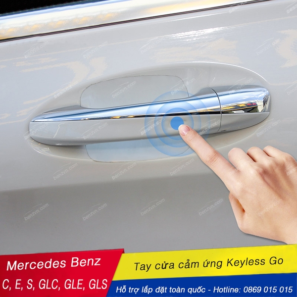 tay-cua-cam-ung-keyless-go-xe-mercedes-benz-c-glc-e-s-gle-gls