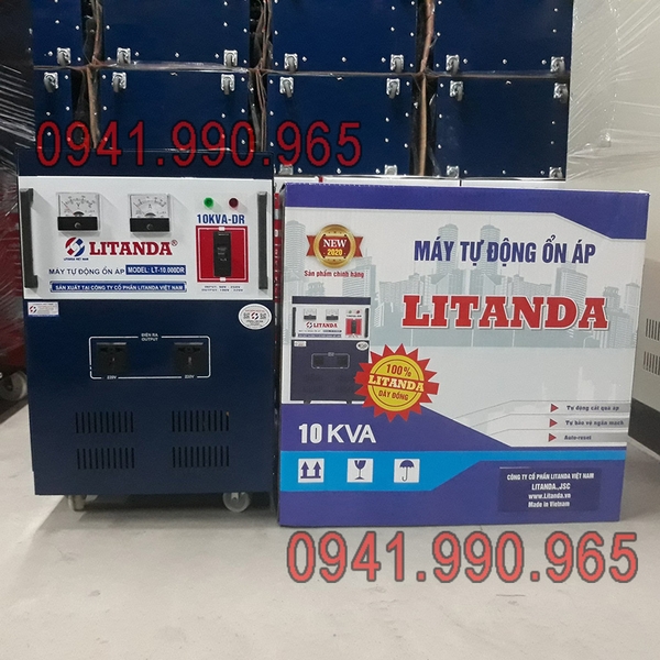 Máy Ổn Áp Cách Ly 10KVA LITANDA, Chống Giật, Chống Nhiễu, Ổn Định Điện