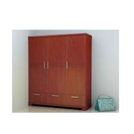 Tủ áo gỗ công nghiep phủ sơn pu TA3B3N