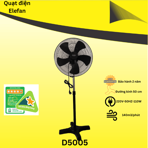 QUẠT ĐỨNG CÔNG NGHIỆP LỚN D500