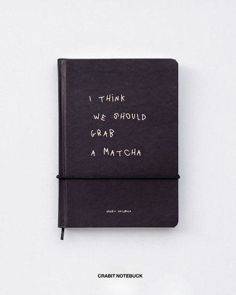 Sổ tay A5 kẻ ngang 130gsm 110 trang A Few Notes - We Should Grab A Matcha