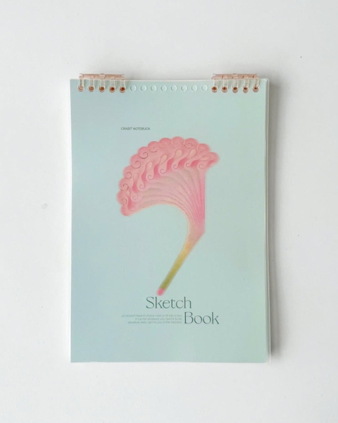 Sketchbook slim binder B5 190gsm Kỳ Hoa Dị Thảo - Hoa Mào Gà