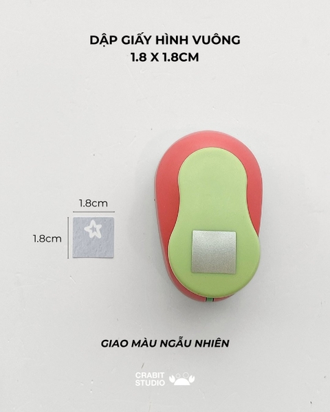 Dụng cụ bấm giấy tạo hình hoạ tiết tem