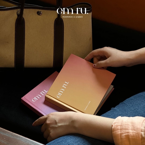 Sổ dot khổ vuông 130gsm Êmru Collection - Sunset