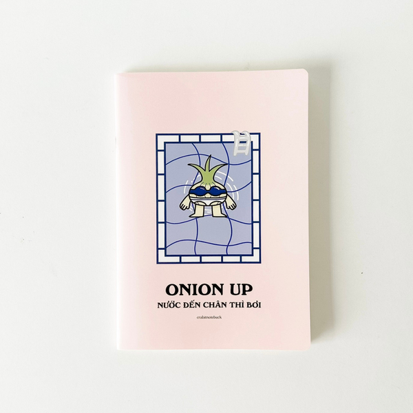 Vở kẻ ngang 120 trang - Onion Bơi