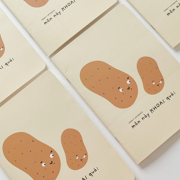 Combo 3 cuốn vở ghim 80 trang Vitamin