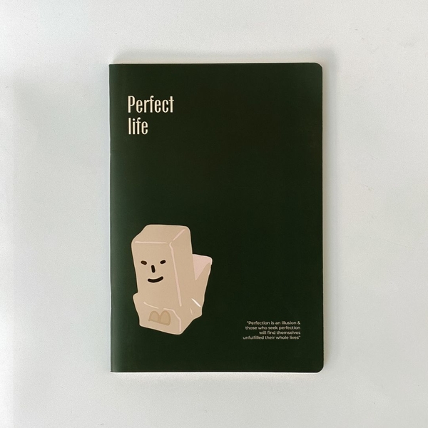 Vở kẻ ngang 120 trang - Perect Life Bơ xanh lục
