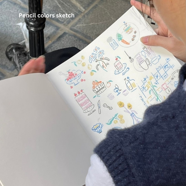 Sketchbook Vuông 190gsm - Thought Hiên Nhà