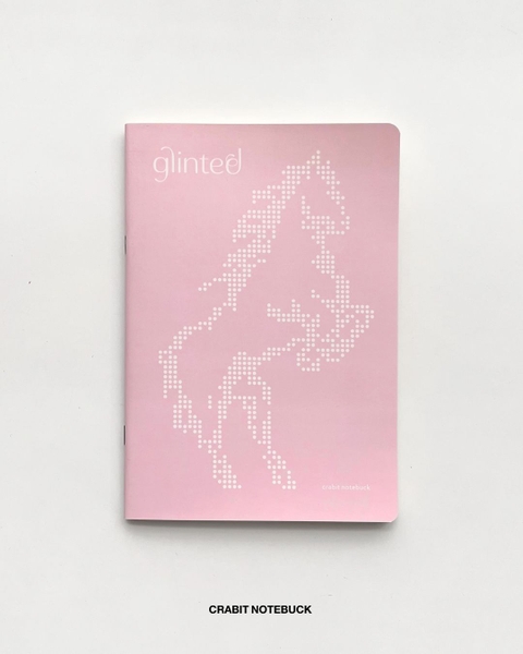 Vở kẻ ngang 100 trang 80gsm Chấm bi - Hồng