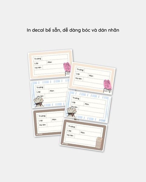 Tập 18 nhãn vở Crabit - Trộm vía