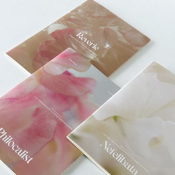 Vở kẻ ngang 80 trang Moments Collection - Hoa hồng