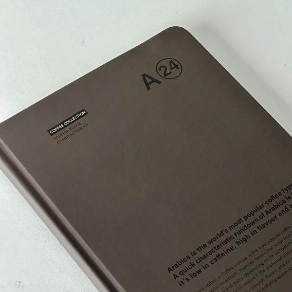 Sổ tay A5 kẻ ngang 130gsm Crabit Coffee Beans - Arabica