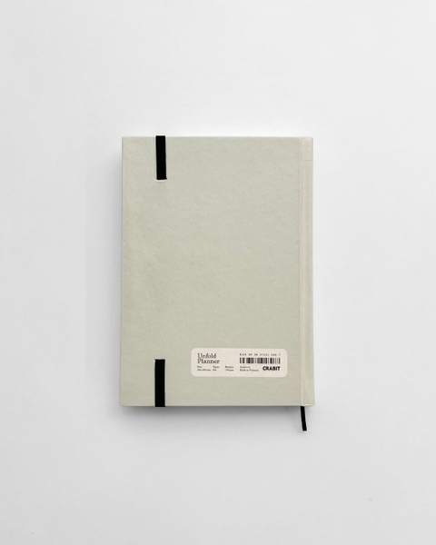 Sổ lịch kế hoạch Planner 2026 14 tháng A5 Crabit The Unfold - Be