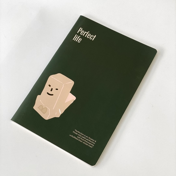 Vở kẻ ngang 120 trang - Perect Life Bơ xanh lục