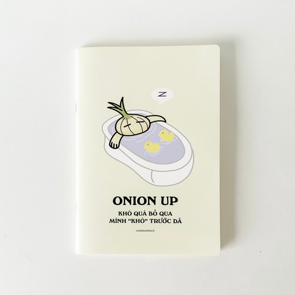Vở kẻ ngang 120 trang - Onion Ngủ