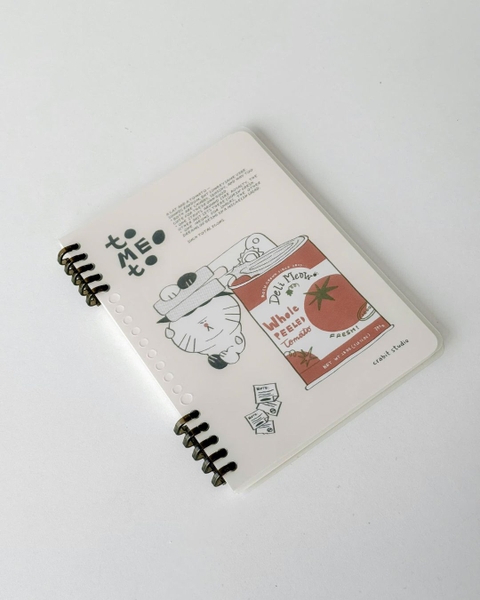 Sổ còng a5 slim binder 100gsm kẻ ngang - Tomeoto Can