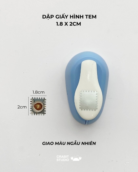 Dụng cụ bấm giấy tạo hình hoạ tiết tem