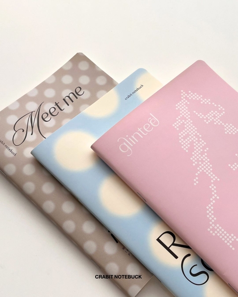 Combo 3 Vở kẻ ngang 100 trang 80gsm Chấm bi