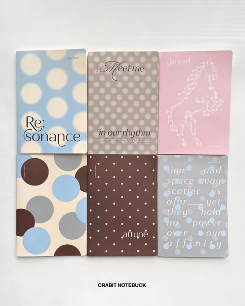 Combo 3 Vở kẻ ngang 100 trang 80gsm Chấm bi