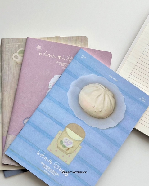 Vở kẻ ngang 70gsm 120 trang Miếng - Bành bao