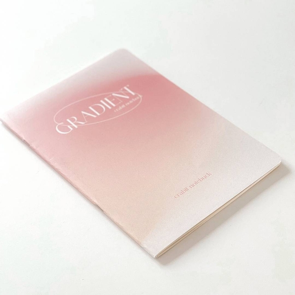 Vở kẻ ngang 80 trang Gradient Hồng
