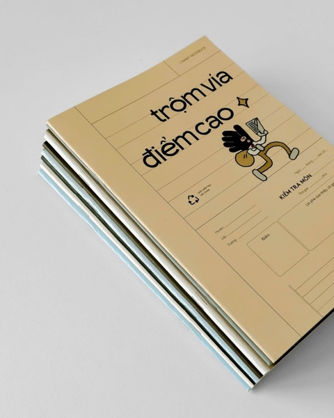 Giấy kiểm tra kẻ ngang Trộm vía - Trúng tủ