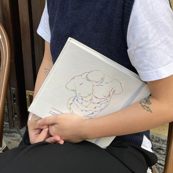 Sổ Sketchbook 190gsm Vuông - Tượng nam thần