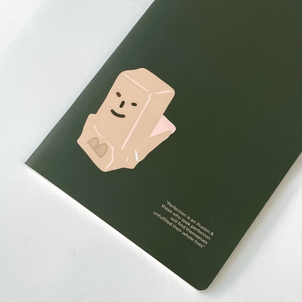 Vở kẻ ngang 120 trang - Perect Life Bơ xanh lục