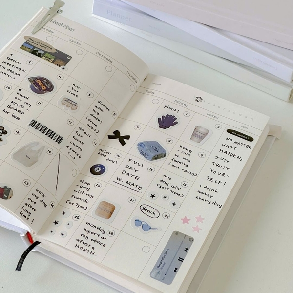 Sổ lịch Planner 2025 - Handy Monthly Plan - 14 Months