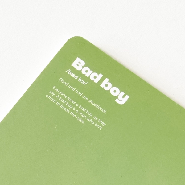 Vở chấm dot 120 trang Crabit x SGT - The Furry Friends - Bad boy - Xanh lá