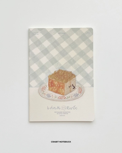 Vở kẻ ngang 70gsm 80 trang Miếng - Bánh ruốc