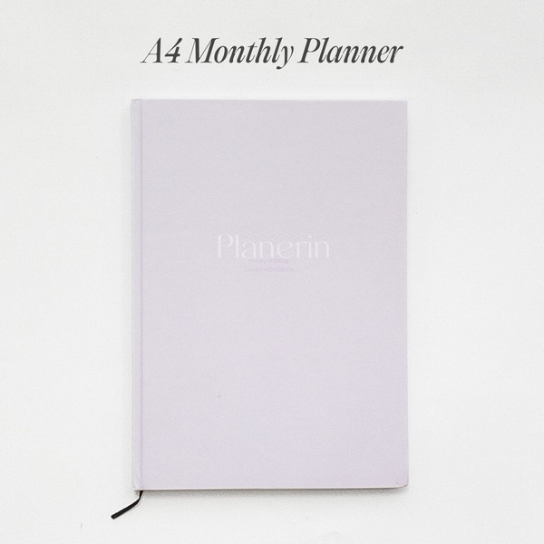 Sổ lịch Planner 2025 A4 Monthly Plan - 14 Months