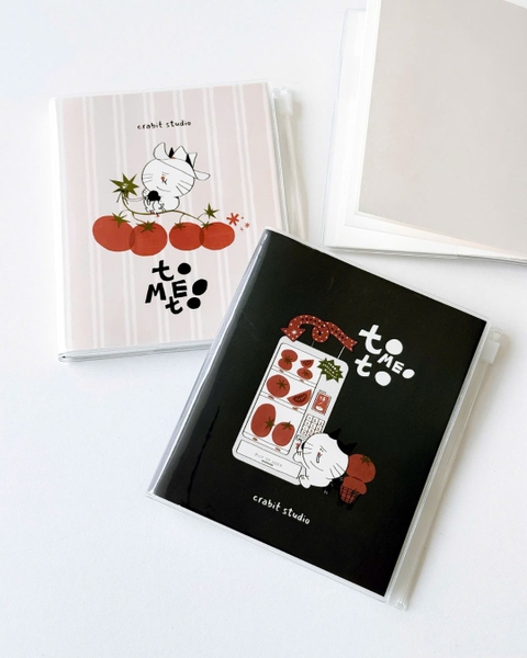 Sketchbook A6 190gsm Tomeoto Sọc Hồng