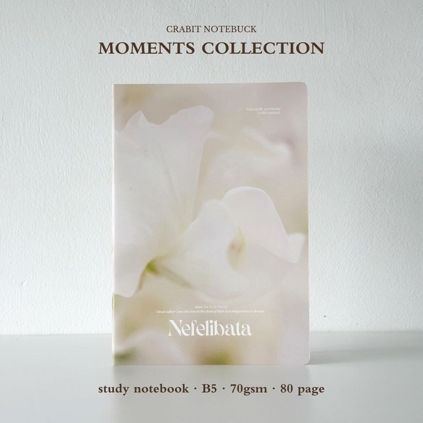 Combo 3 Vở kẻ ngang 80 trang Moments Collection