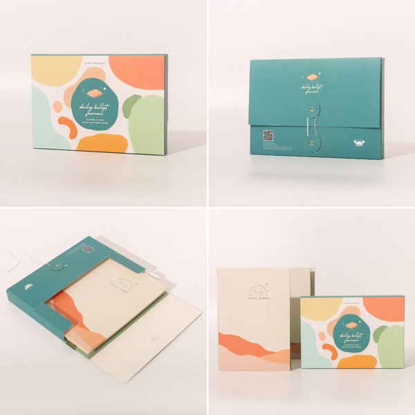 Combo Sổ Playful Daily Bullet Journal - Set 5 bút