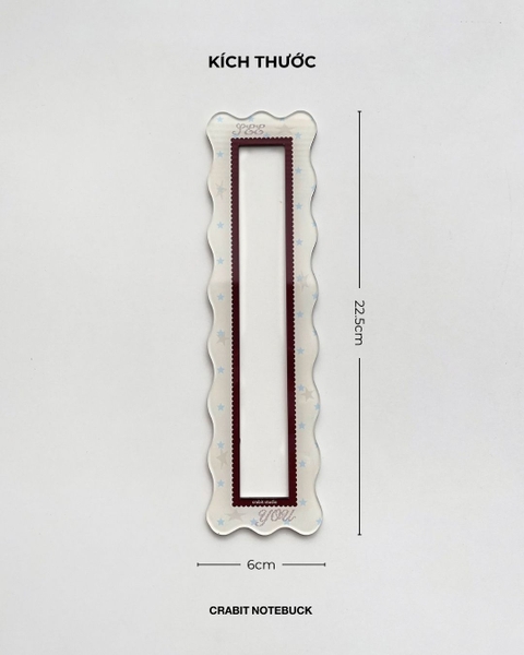 Khung ảnh nam châm dài 4 tấm Chấm bi