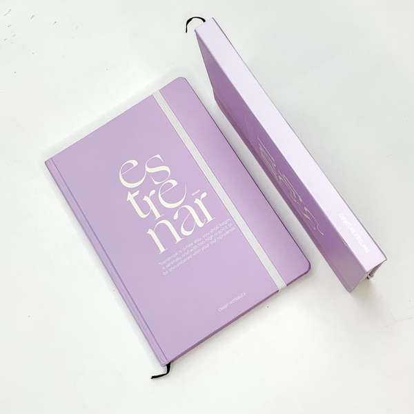 Sổ trơn A5 130gsm 110 trang Obscure Feeling - Tím