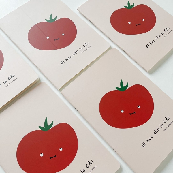 Vở kẻ ngang 80 trang Vitamin Cà chua