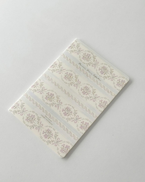 Vở kẻ ngang 80gsm 80 trang The Reverie Diary - Nhũ Nơ Hoa Hồng