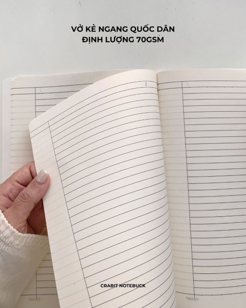 Combo 3 Vở kẻ ngang 70gsm 120 trang Miếng
