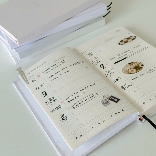 Sổ lịch Planner 2025 - Handy Monthly Plan - 14 Months