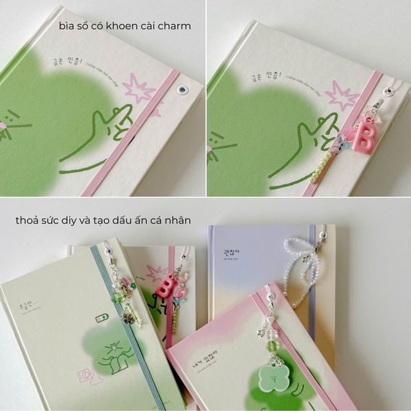 Sổ tay A5 dot 130gsm 128 trang - Hên Tay Vàng