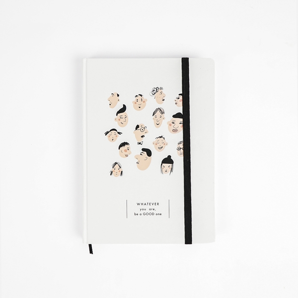 Sổ tay Pattern Lover - dotgrid mặt người