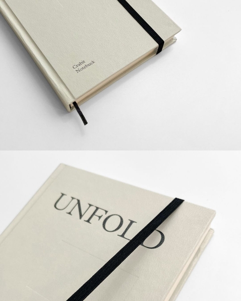 Sổ lịch kế hoạch Planner 2026 14 tháng A5 Crabit The Unfold - Be