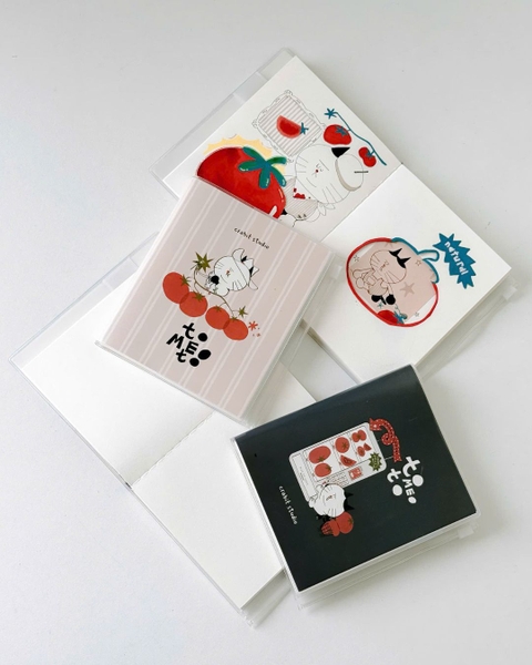 Sketchbook A6 190gsm Tomeoto Sọc Hồng