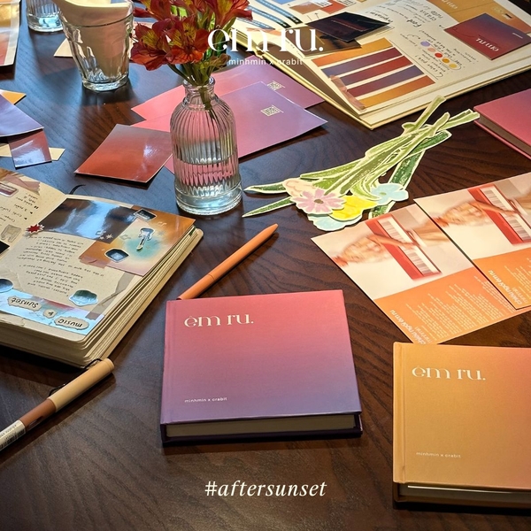 Sổ dot khổ vuông 130gsm Êmru Collection - After Sunset