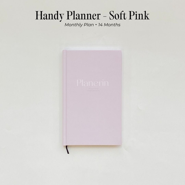 Sổ lịch Planner 2025 - Handy Monthly Plan - 14 Months