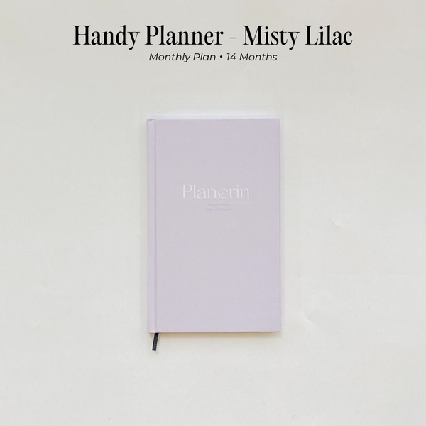 Sổ lịch Planner 2025 - Handy Monthly Plan - 14 Months
