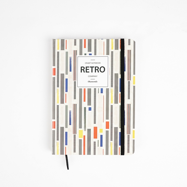 Sổ tay Retro be - trơn