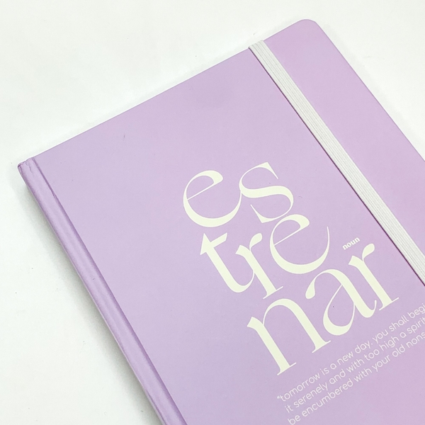 Sổ trơn A5 130gsm 110 trang Obscure Feeling - Tím